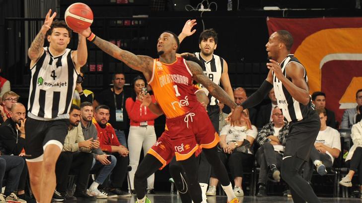 Galatasaray Nef - Beşiktaş Emlakjet maç sonucu: 67-74