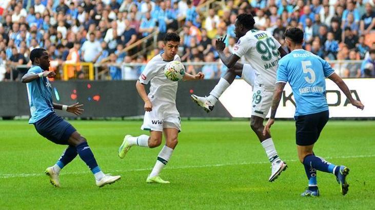 (ÖZET) Adana Demirspor - Konyaspor maç sonucu: 1-1