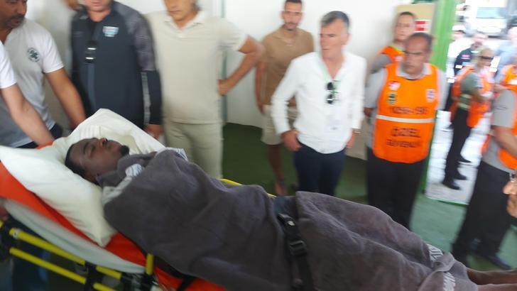Bandırmasporlu Isaac fenalaştı, hastaneye kaldırıldı!