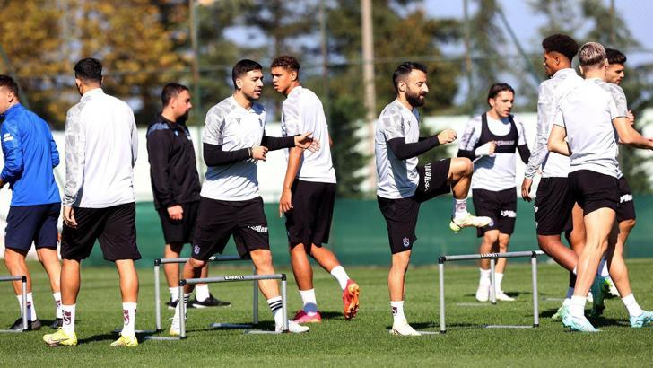 Trabzonspor, Kızılyıldız maçı hazırlıklarını südürdü