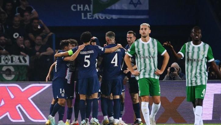 (ÖZET) PSG-Maccabi Haifa maç sonucu: 7-2