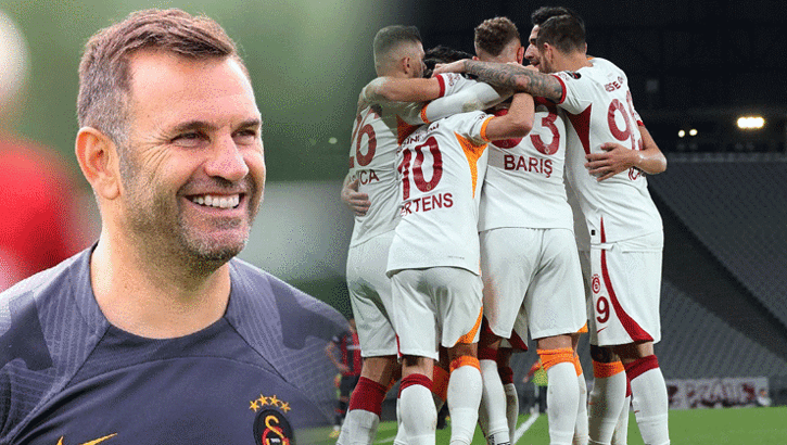 Beşiktaş derbisi öncesi Galatasaray'da keyifler yerinde!