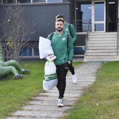 Bursaspor, İzmir'e hareket etti