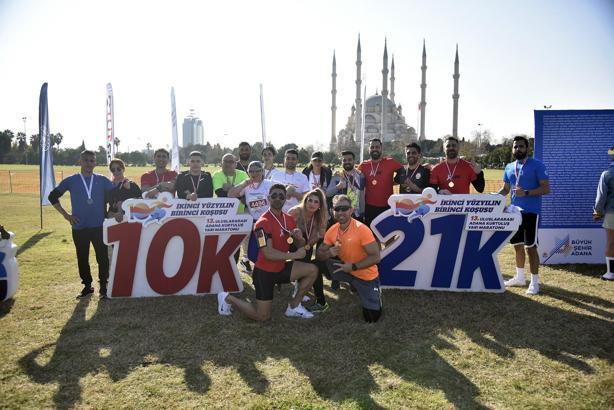 13'üncü Uluslararası 5 Ocak Adana Kurtuluş Yarı Maratonu ve Halk Koşusu tamamlandı