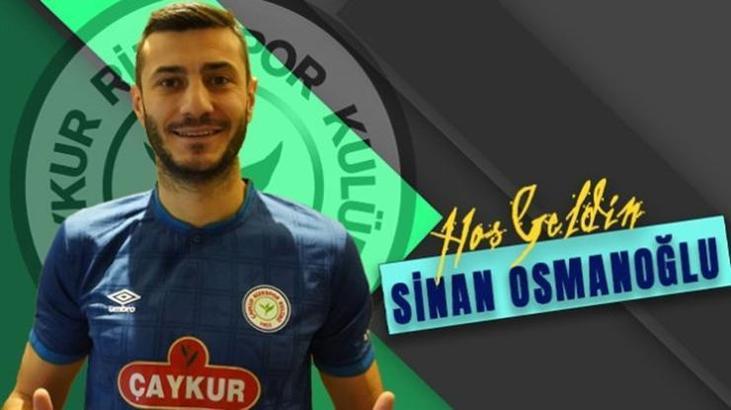 Çaykur Rizespor, Sinan Osmanoğlu ile anlaştı