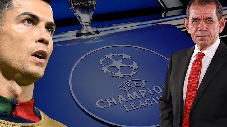 Dursun Özbek'ten son dakika Ronaldo ve Şampiyonlar Ligi açıklaması!