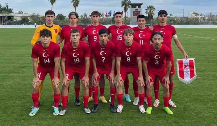 U17 Milli Takımımız, Almanya ile 2-2 berabere kaldı