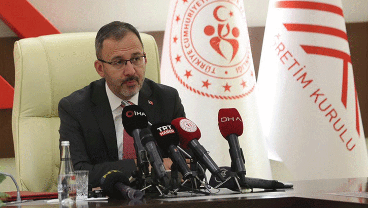 Bakan Mehmet Muharrem Kasapoğlu: