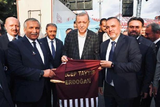 Bandırmaspor'dan Cumhurbaşkanı Erdoğan'a stat talebi