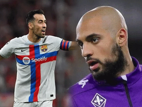 Busquets gidiyor Amrabat geliyor