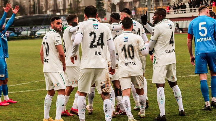 Tuzlaspor: 2 - Sakaryaspor: 3