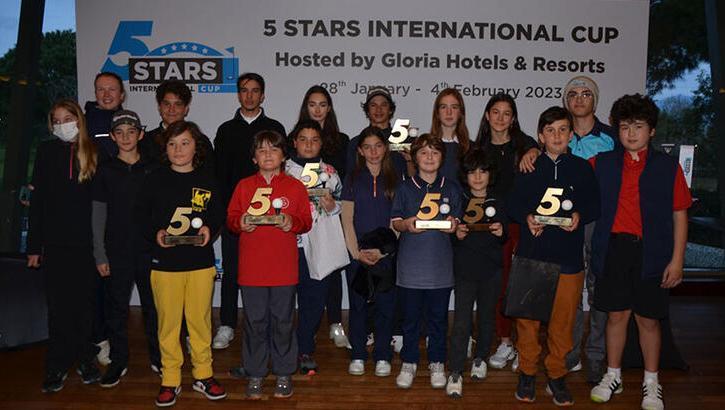 5 Stars International Cup Golf Turnuvası sona erdi