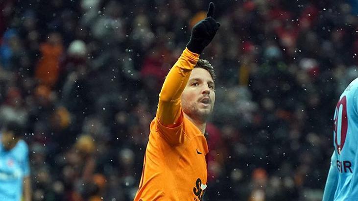 Dries Mertens, Süper Lig'deki 5. golünü attı