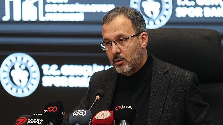 Bakan Kasapoğlu'ndan Trabzonspor maçı için çağrı