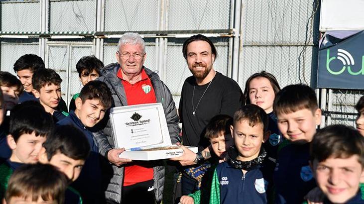 Sercan Yıldırım'dan Bursaspor'a ziyaret