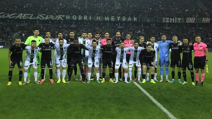 Kocaelispor ile Sakaryaspor depremzedeler için oynadı