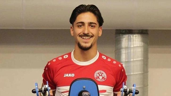 Yangında vefat eden futbolcu, son yolculuğuna uğurlandı