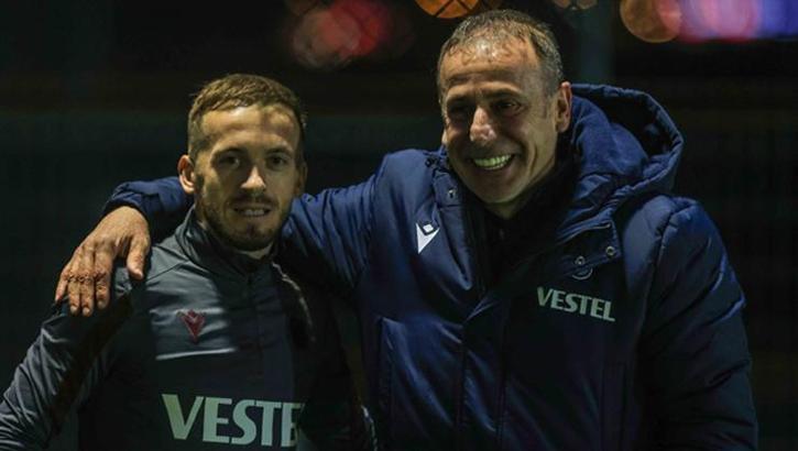 Trabzonspor'da Edin Visca, Abdullah Avcı'yla görüştü