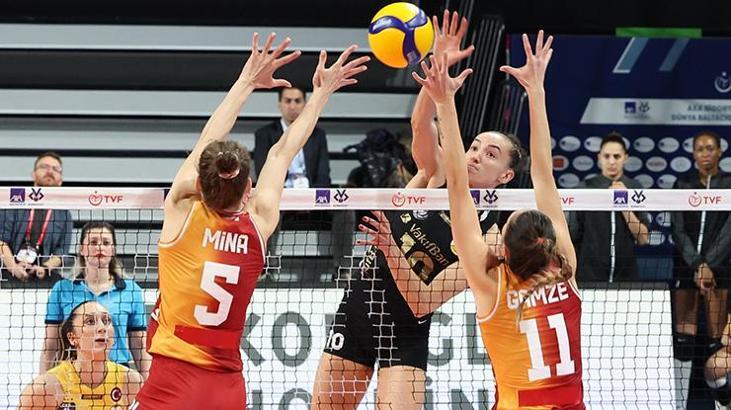 Vakıfbank, Galatasaray HDI Sigorta'ya set vermedi