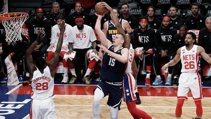Play-off’ları garantileyen Denver Nuggets, Brooklyn Nets’i mağlup etti