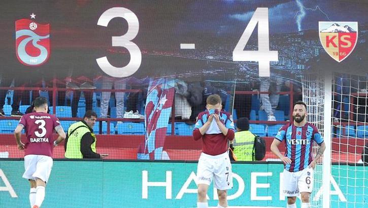 Trabzonspor fırsat tepti! Sadece 3 puan kaybedilmedi...