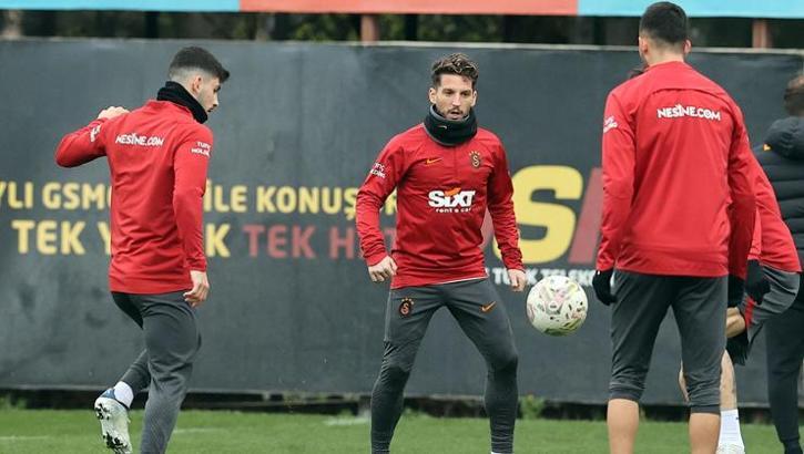 Galatasaray, Kayserispor maçı hazırlıklarını sürdürdü