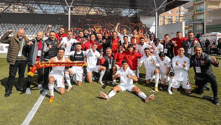 Göztepe, ilk kez play-off hattında