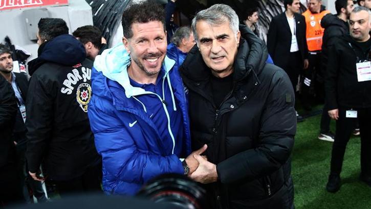Beşiktaş Teknik Direktörü Şenol Güneş: Atletico Madrid'e teşekkür ediyorum