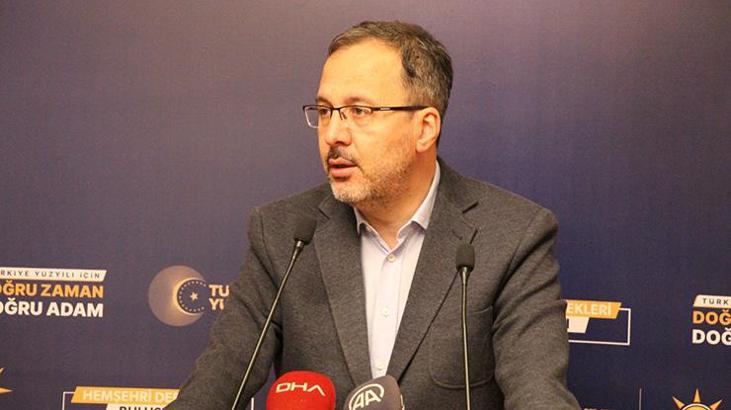 Bakan Kasapoğlu'ndan Taha Akgül ve Feyzullah Aktürk için tebrik mesajı