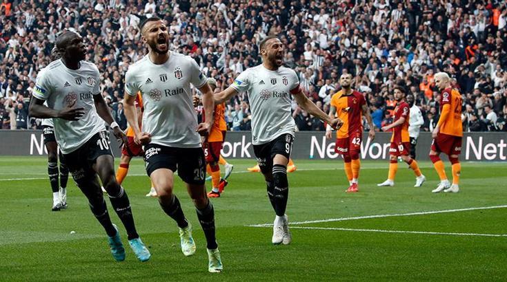 Beşiktaş-Galatasaray: 3-1 maç özeti ve golleri zile