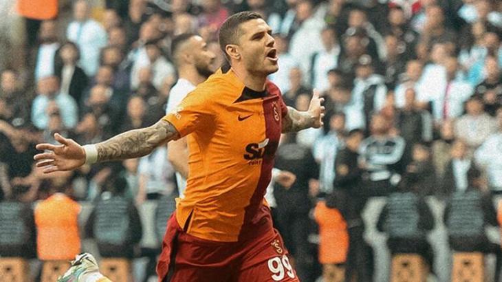 Mauro Icardi, 14. golünü Beşiktaş'a attı