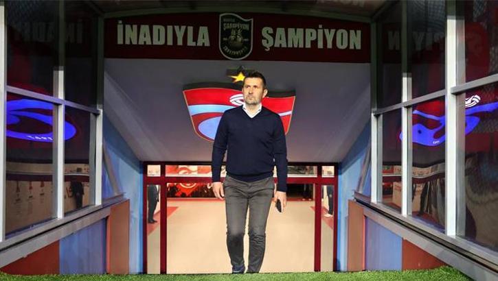 Trabzonspor Teknik Direktörü Nenad Bjelica'dan öğrencilerine: Artık kazanmak zorundayız