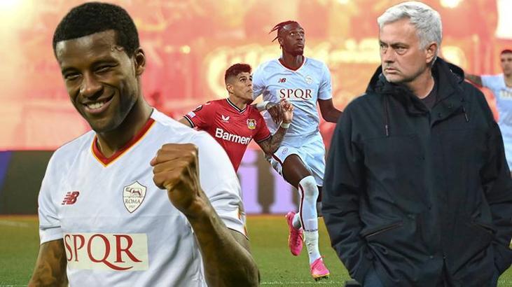 Jose Mourinho, Roma'da tarih yazıyor! Avrupa Ligi'nde finalde (ÖZET) Bayer Leverkusen-Roma maç sonucu: 0-0