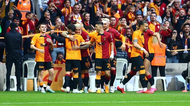 Galatasaray'dan iç sahada müthiş seri