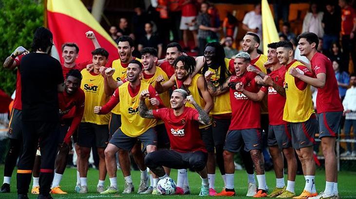 Şampiyon Galatasaray, Fenerbahçe maçı hazırlıklarına başladı