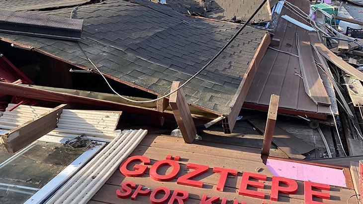 Göztepe'nin tesislerine yıkım şoku