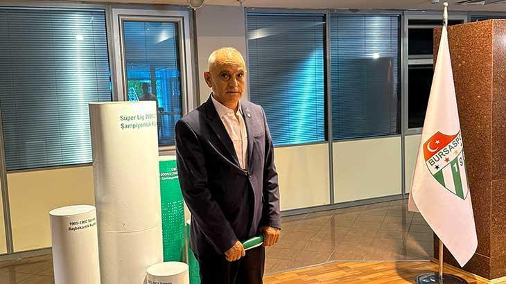 Bursaspor başkanlığına aday olan Recep Günay karar değiştirdi