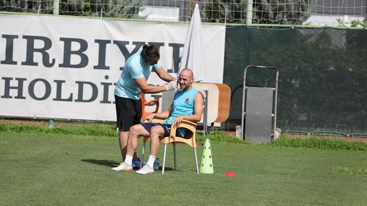 Alanyasporlu futbolcular laktat testinden geçti