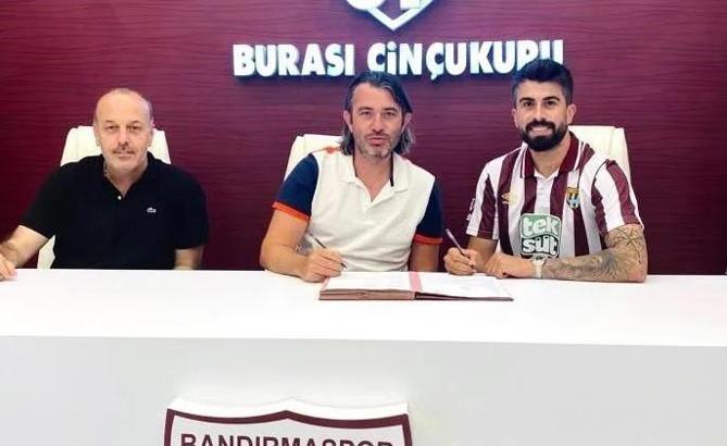Akın Alkan'dan Bandırmaspor'a 2 yıllık imza