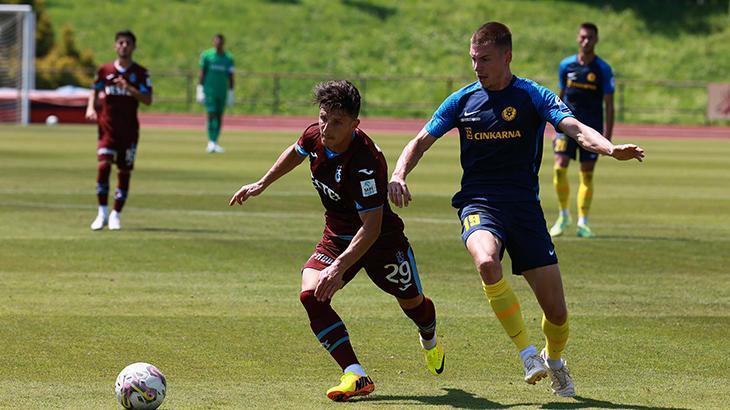 Gollü maçta Trabzonspor berabere kaldı
