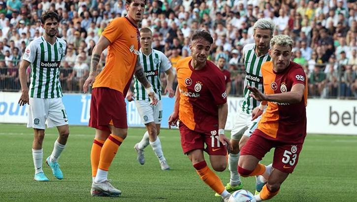 Galatasaray'da Barış Alper Yılmaz, yokları oynadı