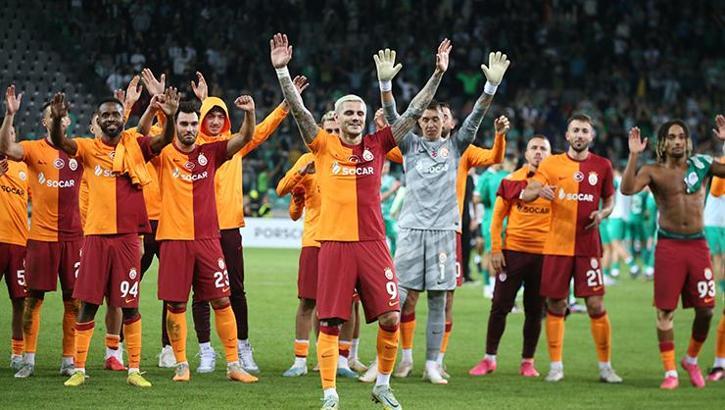 Galatasaray, Slovenya'da turu kaptı!
