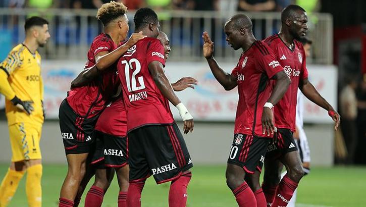 (ÖZET) Beşiktaş, Neftçi Bakü deplasmanında avantajı kaptı!
