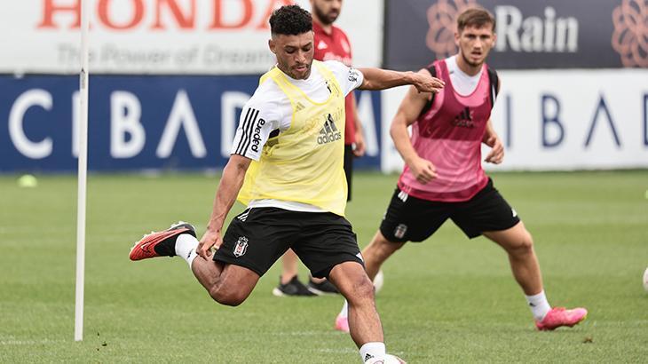 Beşiktaş'ın yeni transferi Chamberlain ilk antrenmanına çıktı