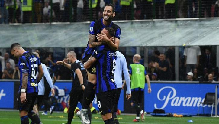 Milano derbisine Inter damgası! Farklı zaferde Hakan Çalhanoğlu da sahnede...