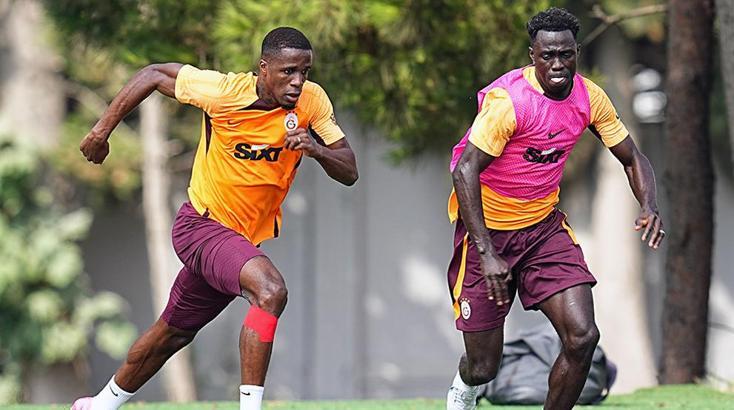 Galatasaray'da Zaha, Kopenhag maçına hazırlanıyor