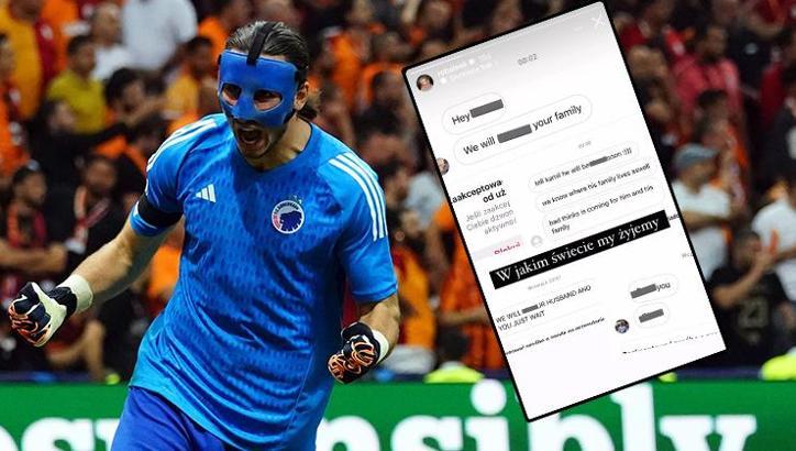 Grabara'nın eşi gelen tehdit mesajlarını paylaştı