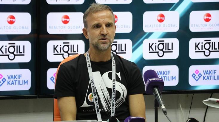 Alanyaspor Yardımcı Antrenörü İsmail Serbest: Hemen hemen pozisyonsuz bir maçı bitirdik