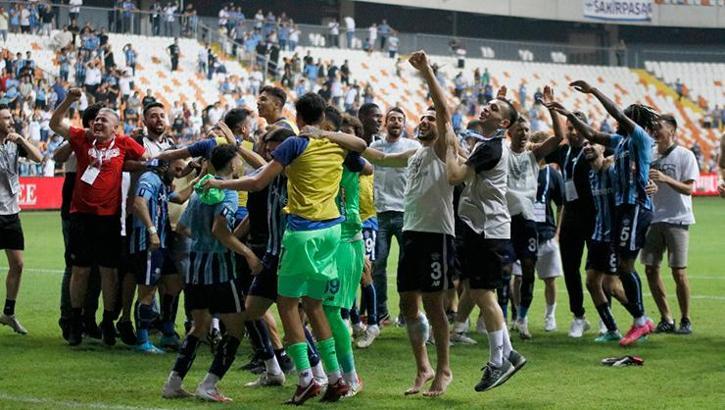 Beşiktaş zaferi sonrası Adana Demirspor taraftarından büyük sevinç
