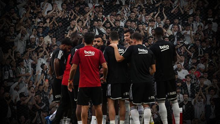 Beşiktaşlı taraftarlardan sessiz protesto! İlk 5 dakika...